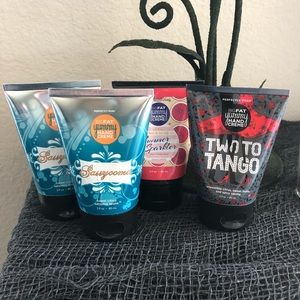 Bundle of 4 hand creams.